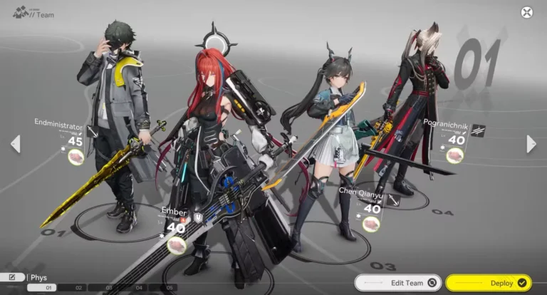 Pogranichnik Team Composition in Arknights Endfield