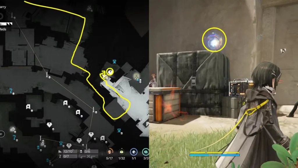 aburrey quarry aurylene location 1 in arknights endfield