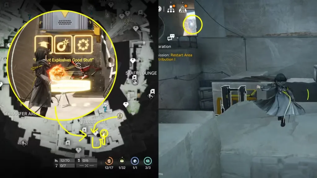 aburrey quarry aurylene location 12 in arknights endfield