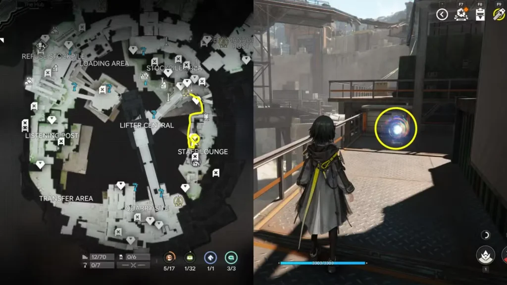 aburrey quarry aurylene location 5 in arknights endfield