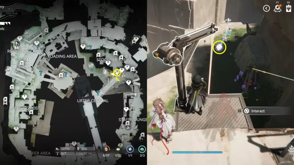 aburrey quarry aurylene location 6 in arknights endfield