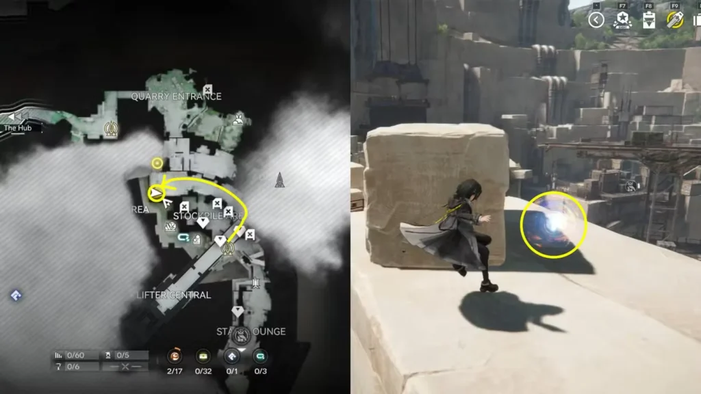 aburrey quarry aurylene location 9 in arknights endfield