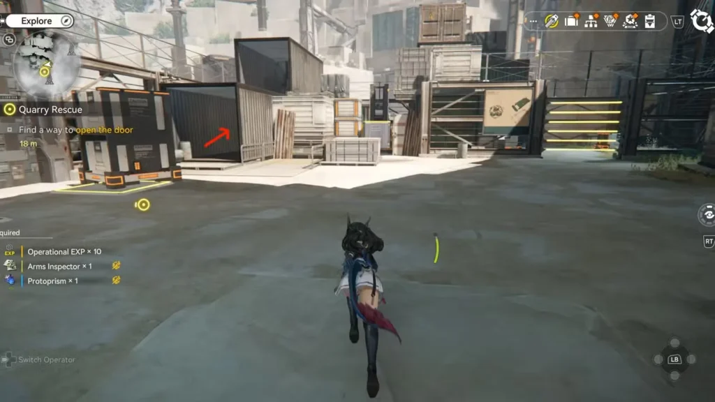 quarry rescue quest arknights endfield