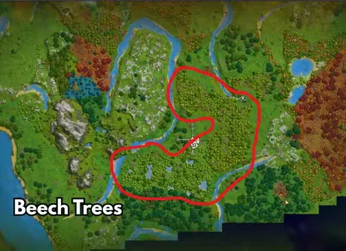 beech tree in hytale