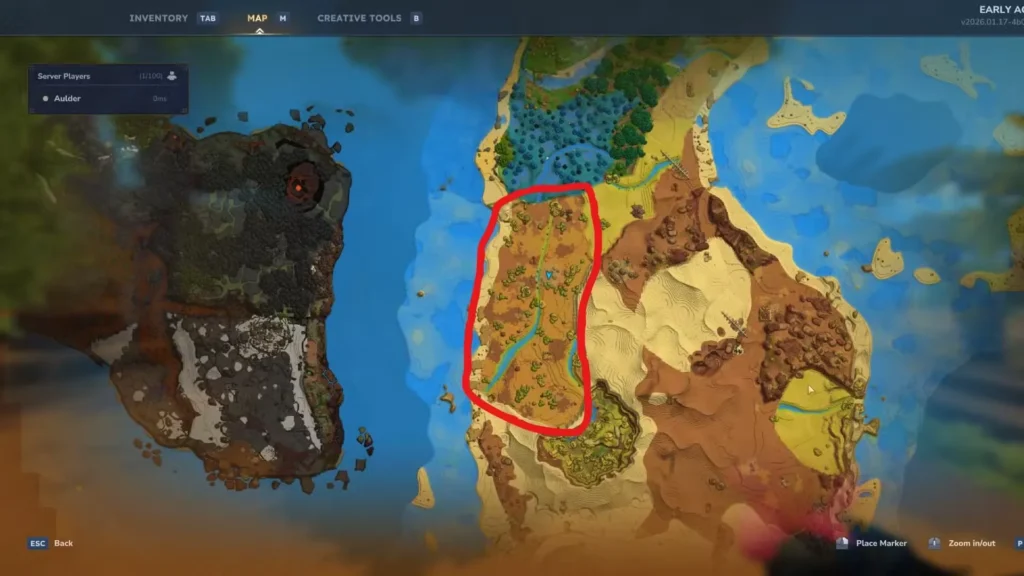 Bottletree dry tree drywood in hytale