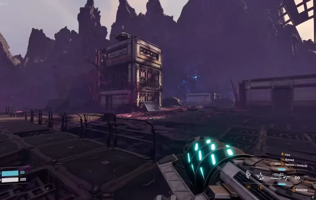 building with rotor blueprint location in starrupture