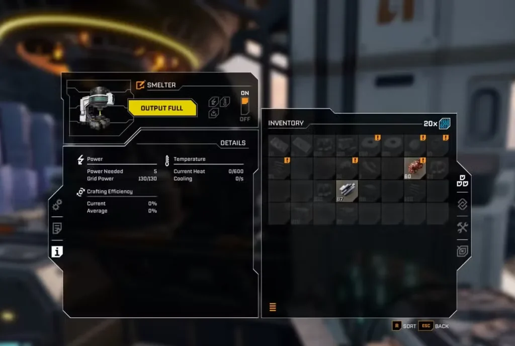 check power need of structure in starrupture