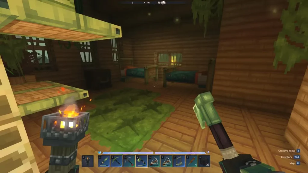 descending into the dino biome location in hytale