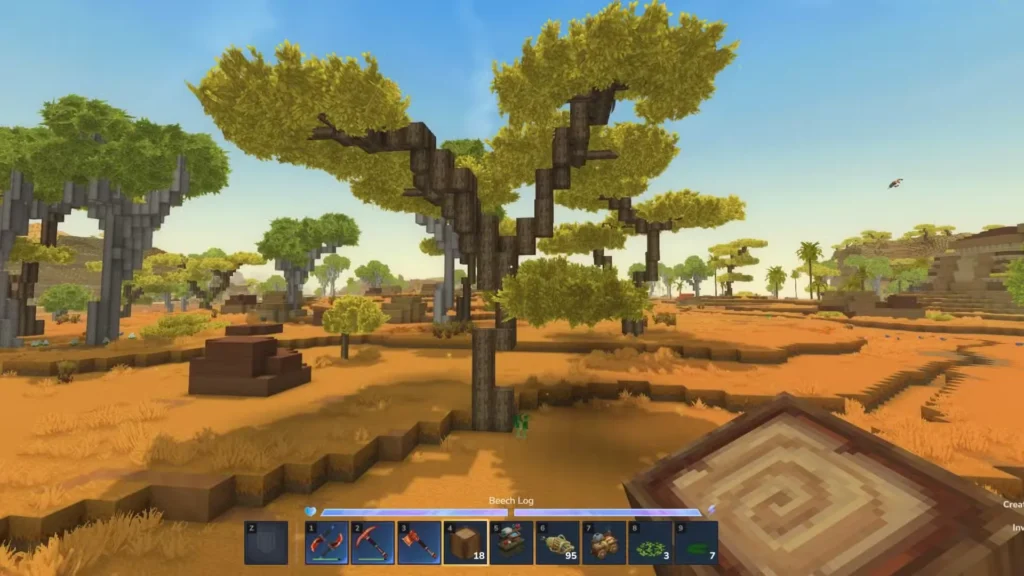 Dry Tree Drywood in Hytale