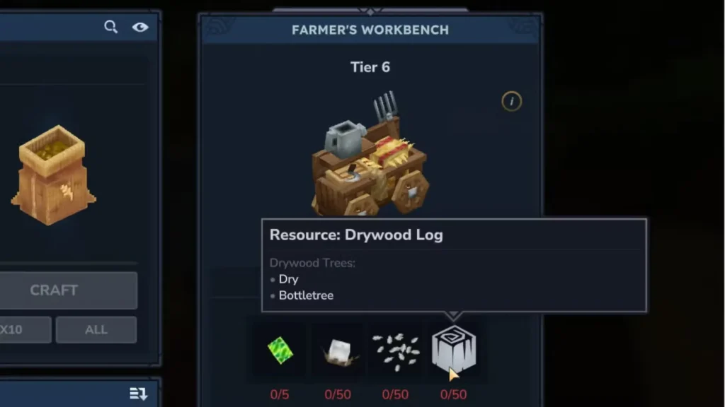 drywood log in hytale