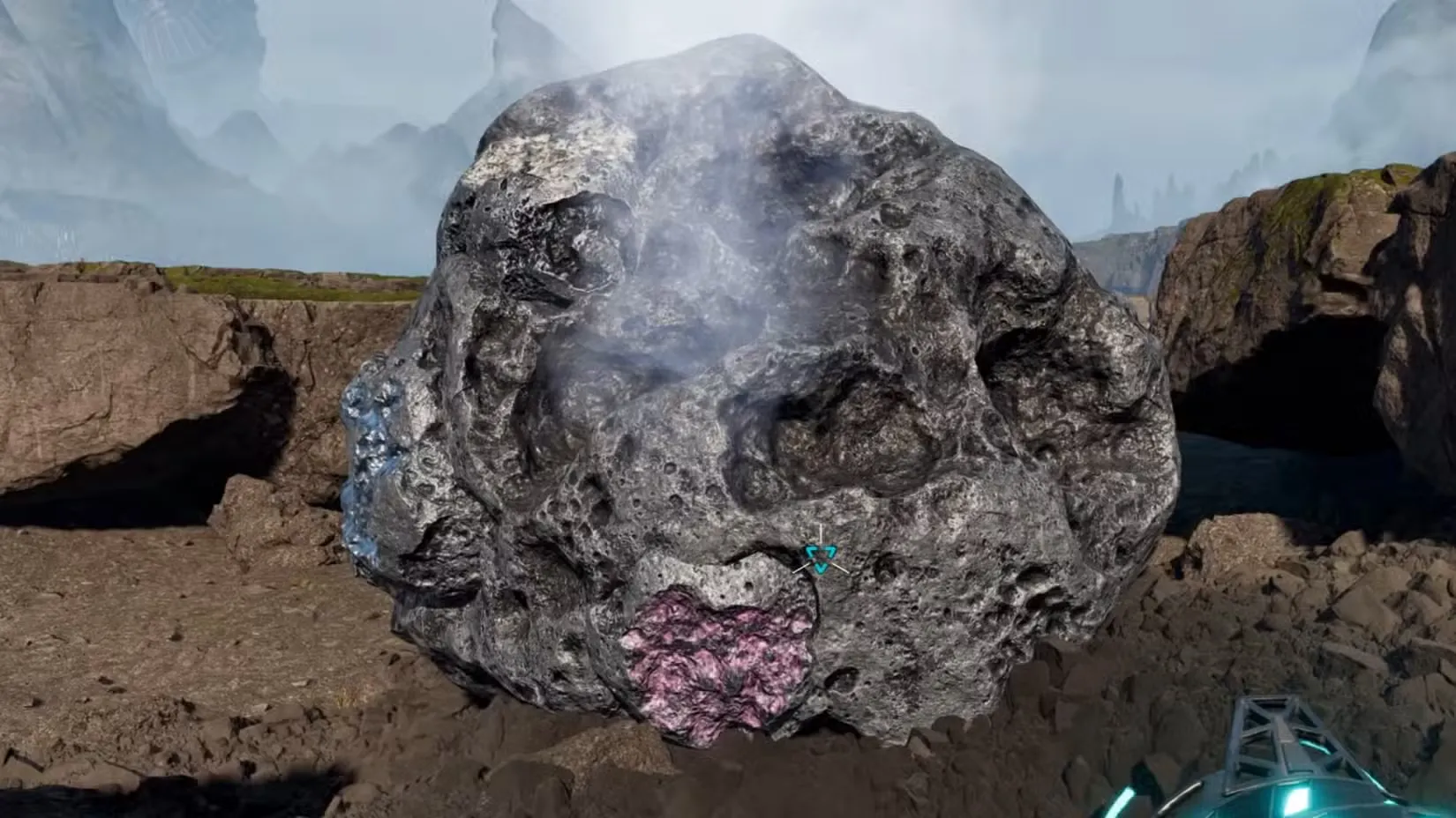 harvesting meteorites for helium in starrupture