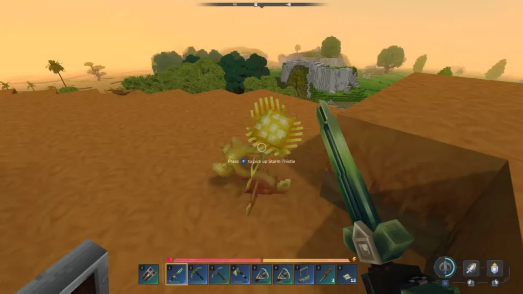 how to find storm thistle  in hytale