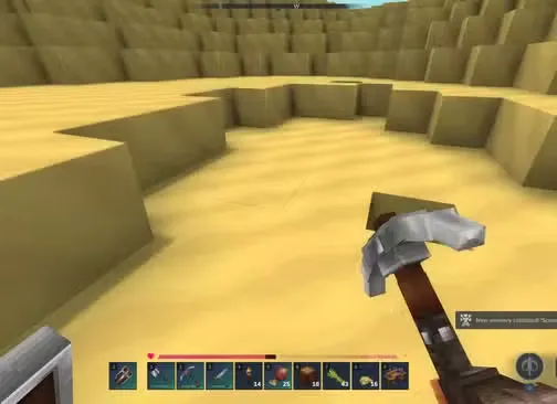 sand in desert in hytale
