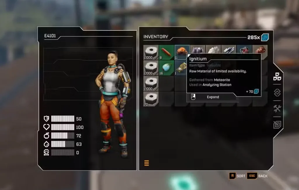 ignitium in starrupture