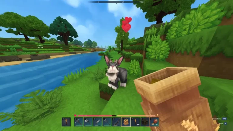luring animals and feeding them in hytale