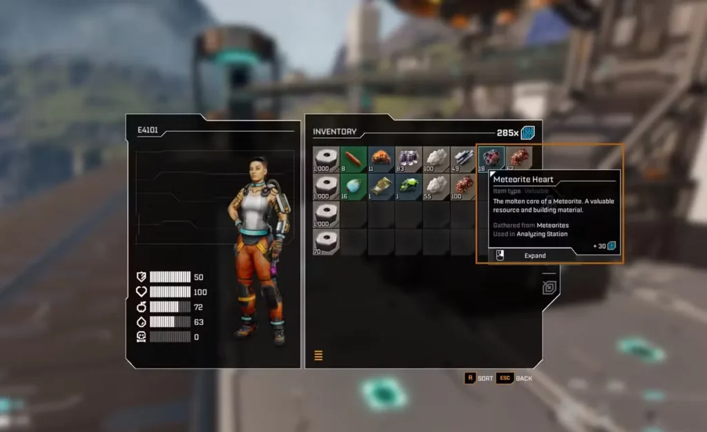 meteorite heart starrupture