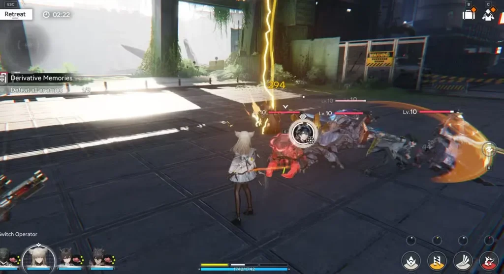 Reaction in Arknights Endfield