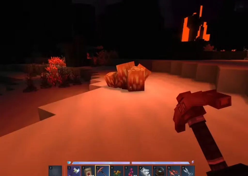 Red Crystal Shards in Hytale