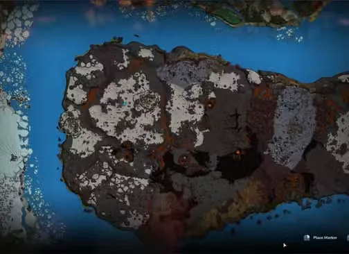 Red Crystal Shards Location map Hytale