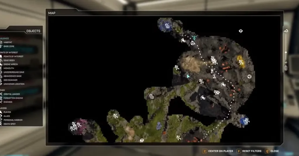 serpent root map location in starrupture