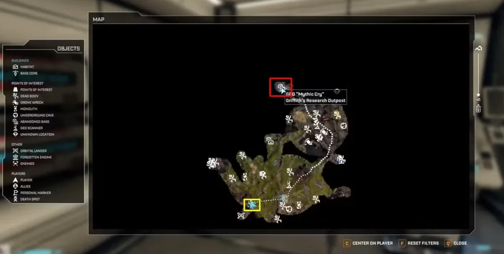 synthetic silicon blueprint map location in starrupture