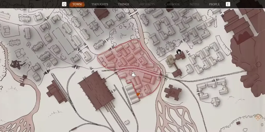 the warehouse district while rioting on the map screen in pathologic 3