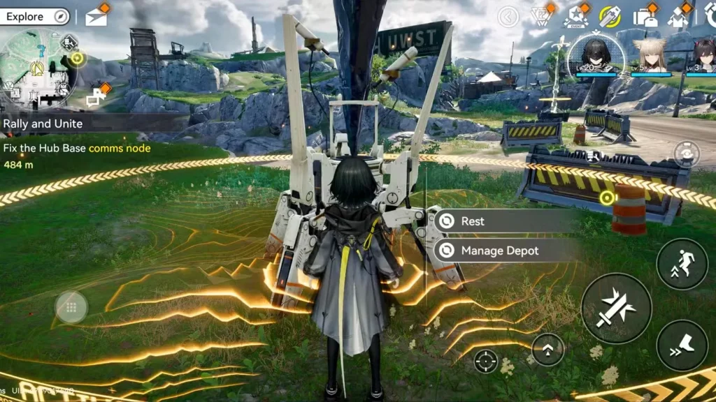 tp pointin arknights endfield