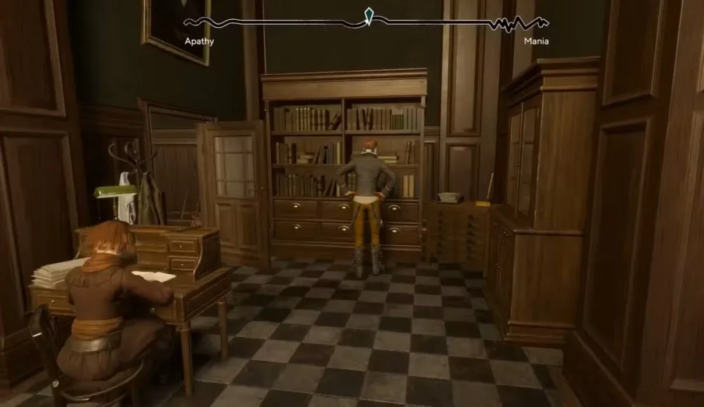 two people at work in the town hall in pathologic 3