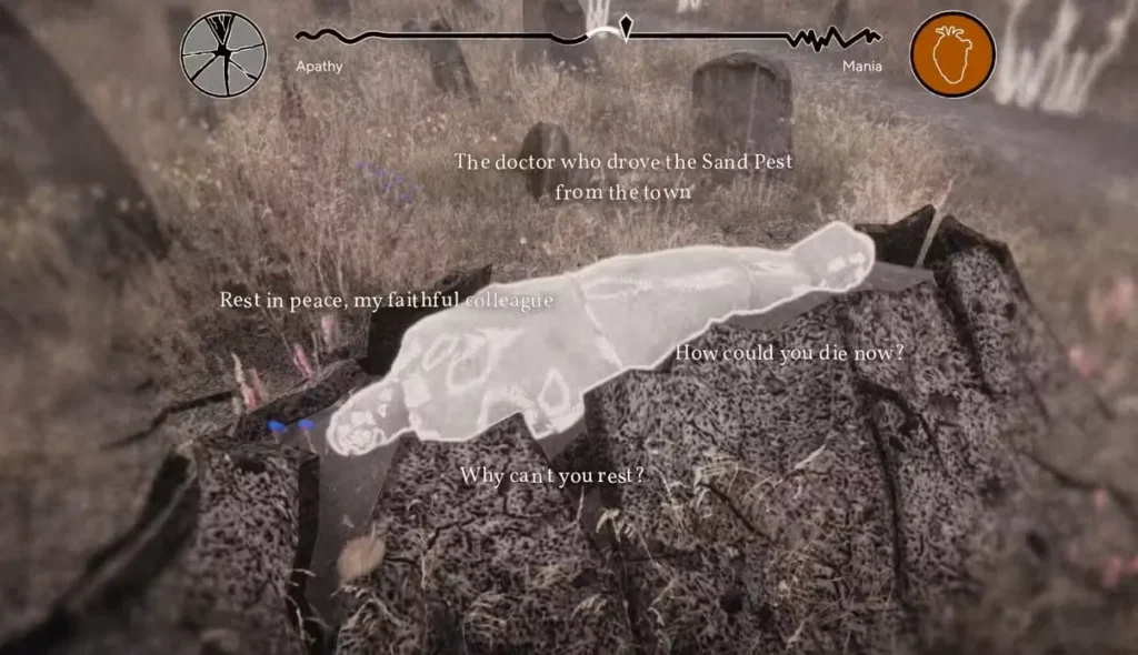 using the sight on a corpse in pathologic 3