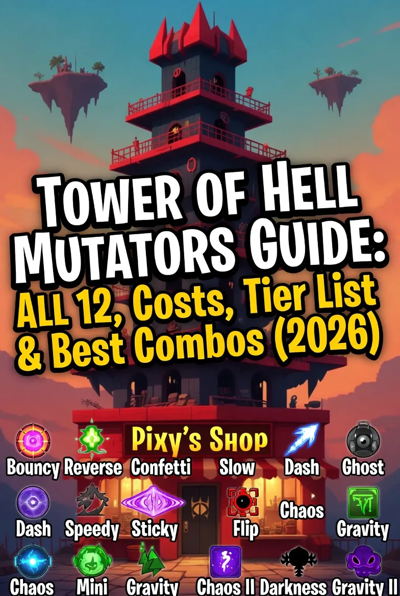 Tower of Hell Gears Guide: Every Gear, Cost, Skill Tree & Tier List