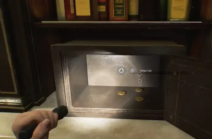 antique coin 10 11 12 resident evil requiem