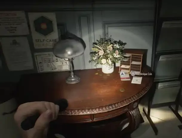 antique coin 7 resident evil requiem
