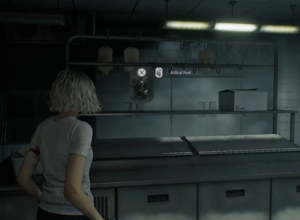 artificial heart in resident evil requiem