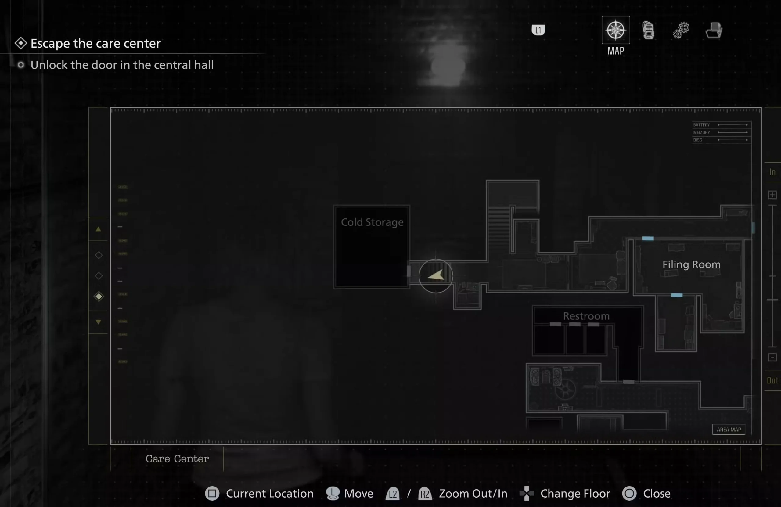 Artificial Heart hanging in Cold Storage room in Resident Evil Requiem RE9