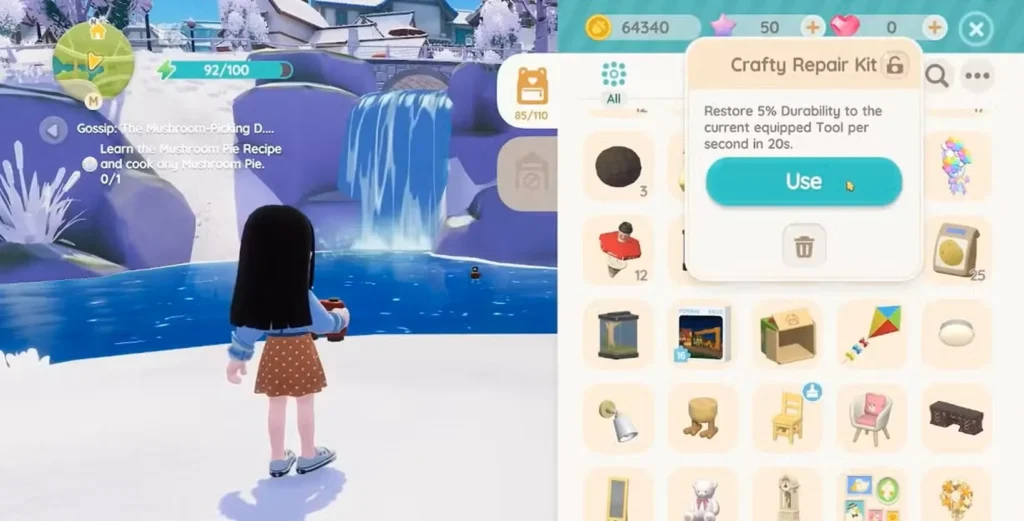 crafty repair kit heartopia