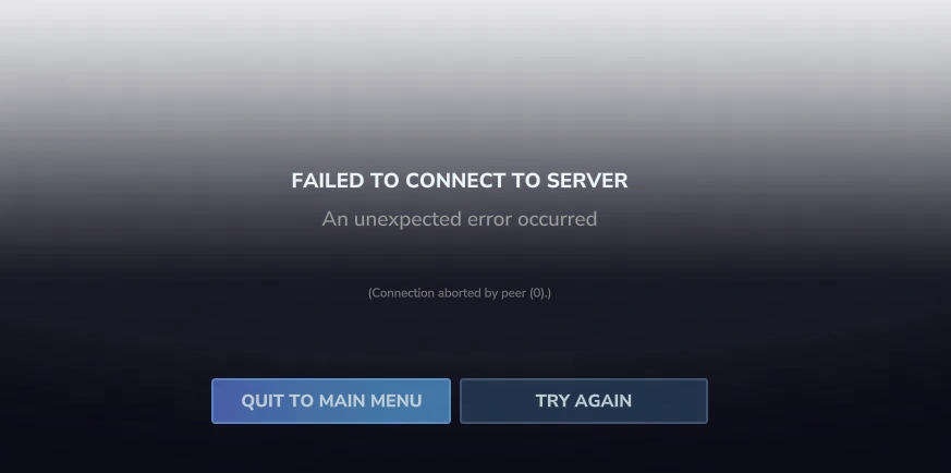 failed to connect to server in hytale