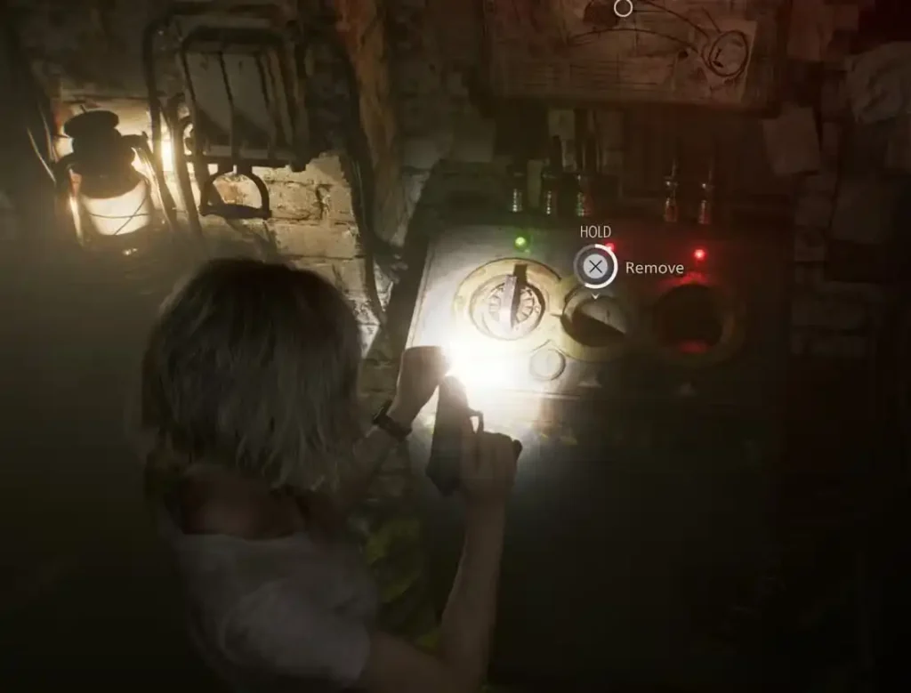 getting the first joint plug in resident evil requiem