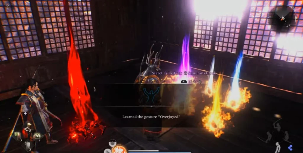 how to emote in nioh 3