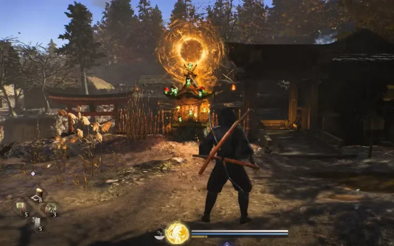 six jizo statue head in water mill in nioh 3