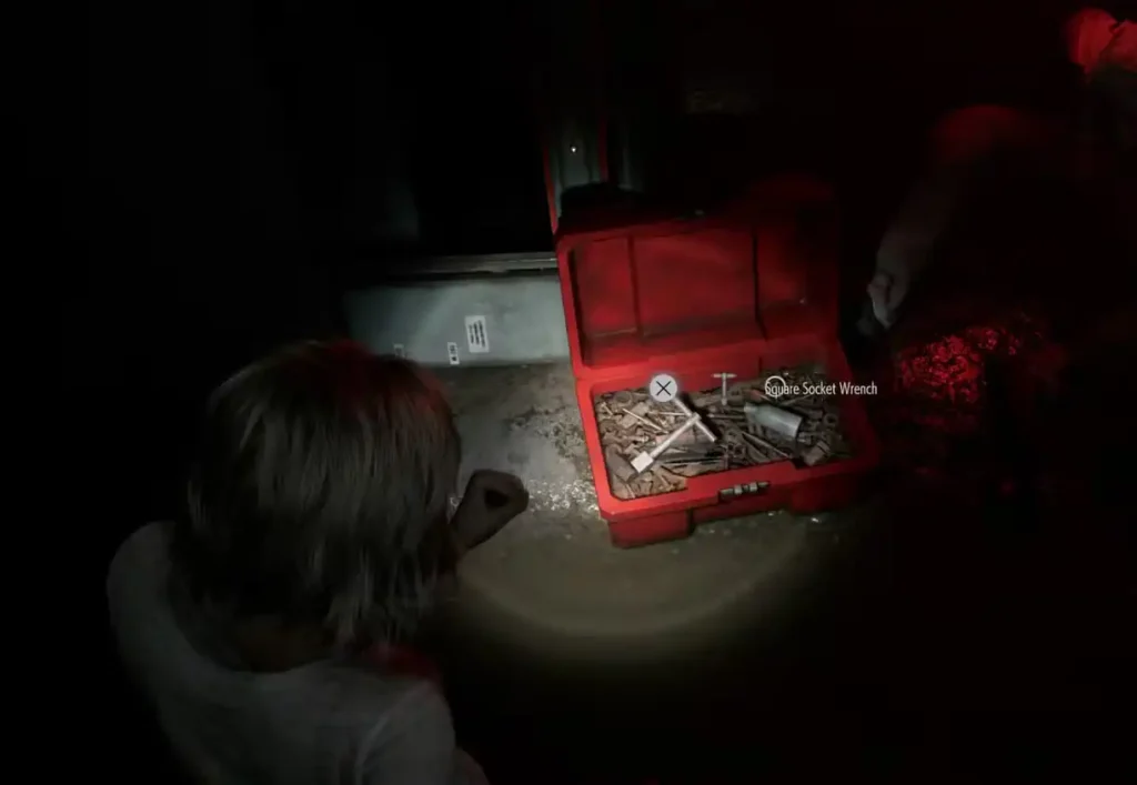 square socket wrench in resident evil requiem