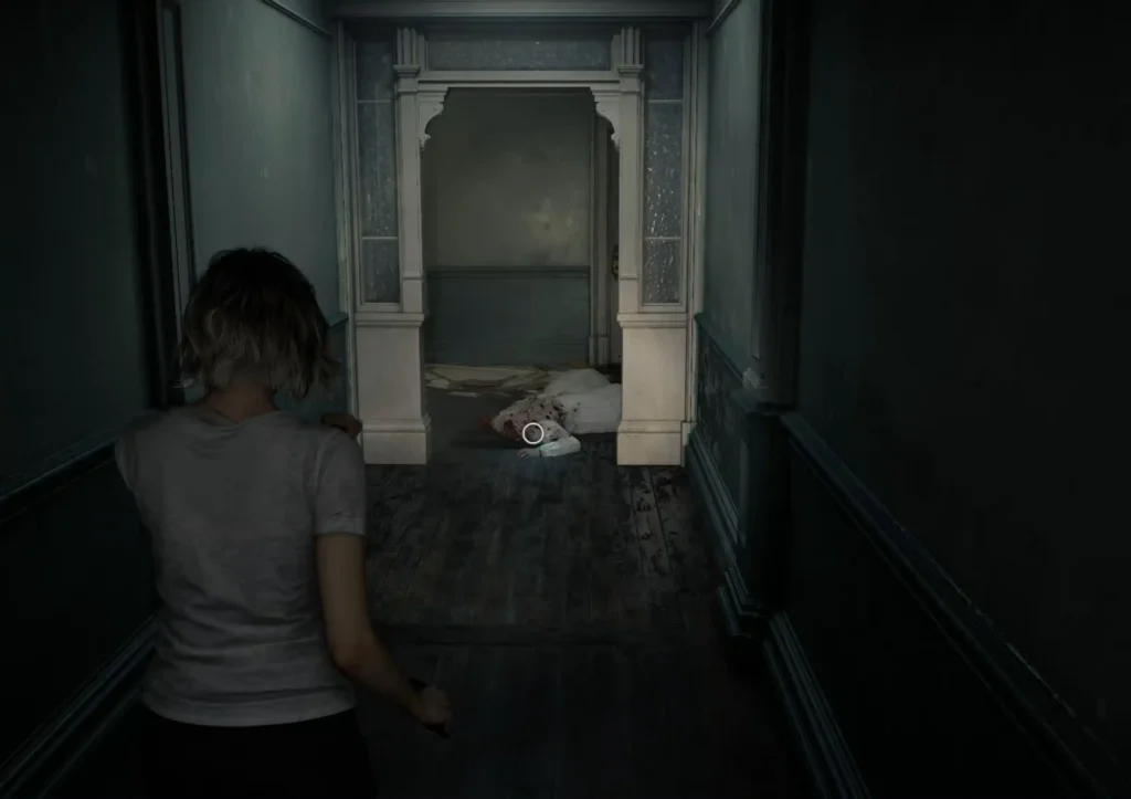 the level 1 keycard in the hallway in resident evil requiem