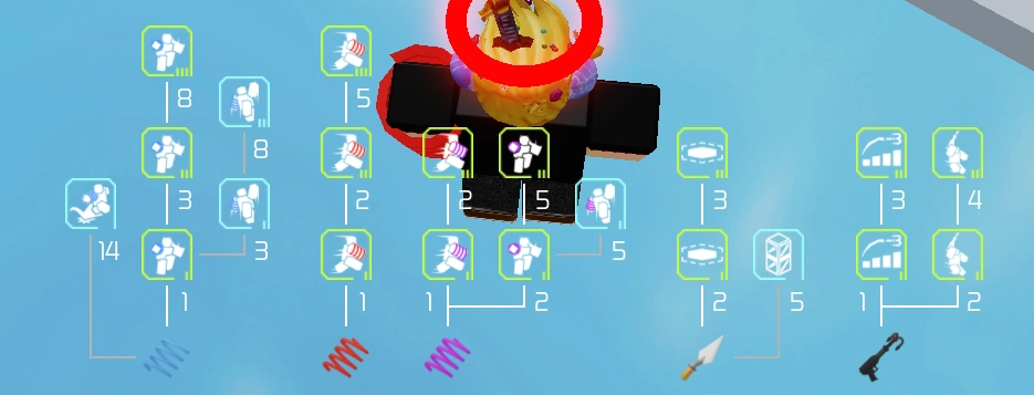 tower of hell skill tree