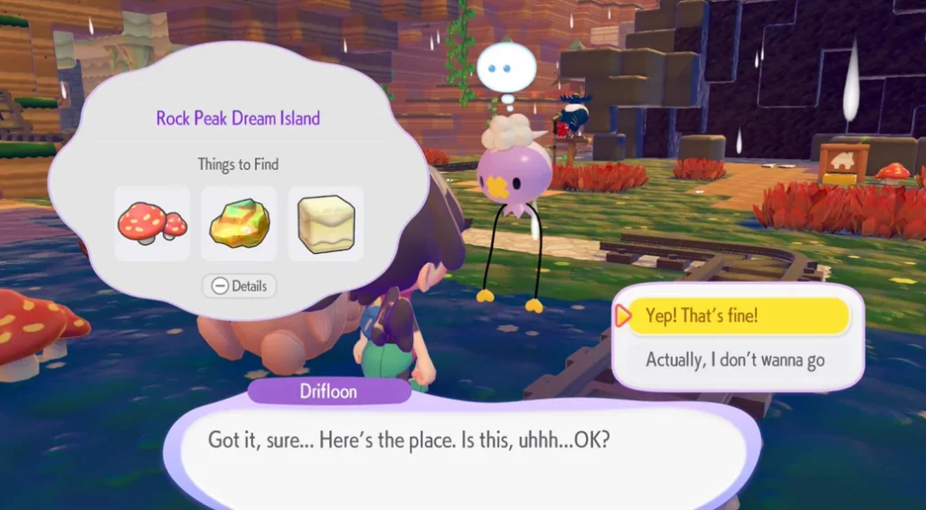 Pokopia Dolls Rock Peak Dream Island