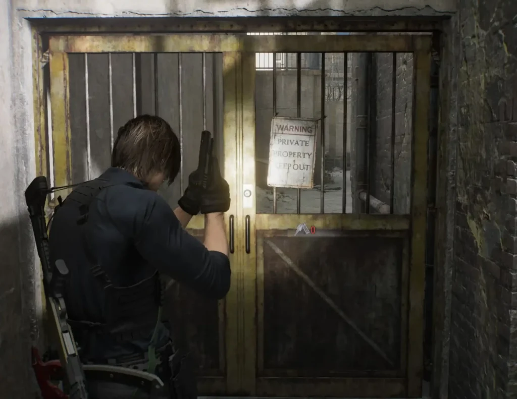 accessing the cedarbrook apartments resident evil requiem