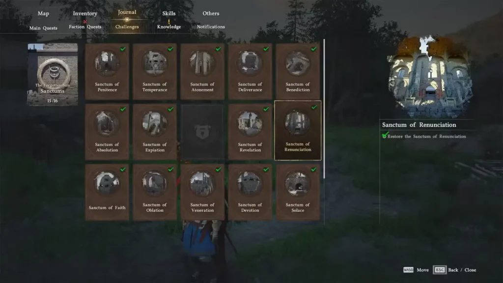 all sanctum locations in crimson desert