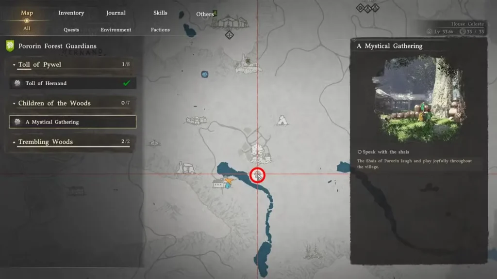 children of the woods quest location in crimson desert