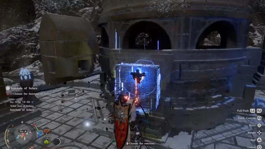 how to cleanse sanctum of solace in crimson desert 4