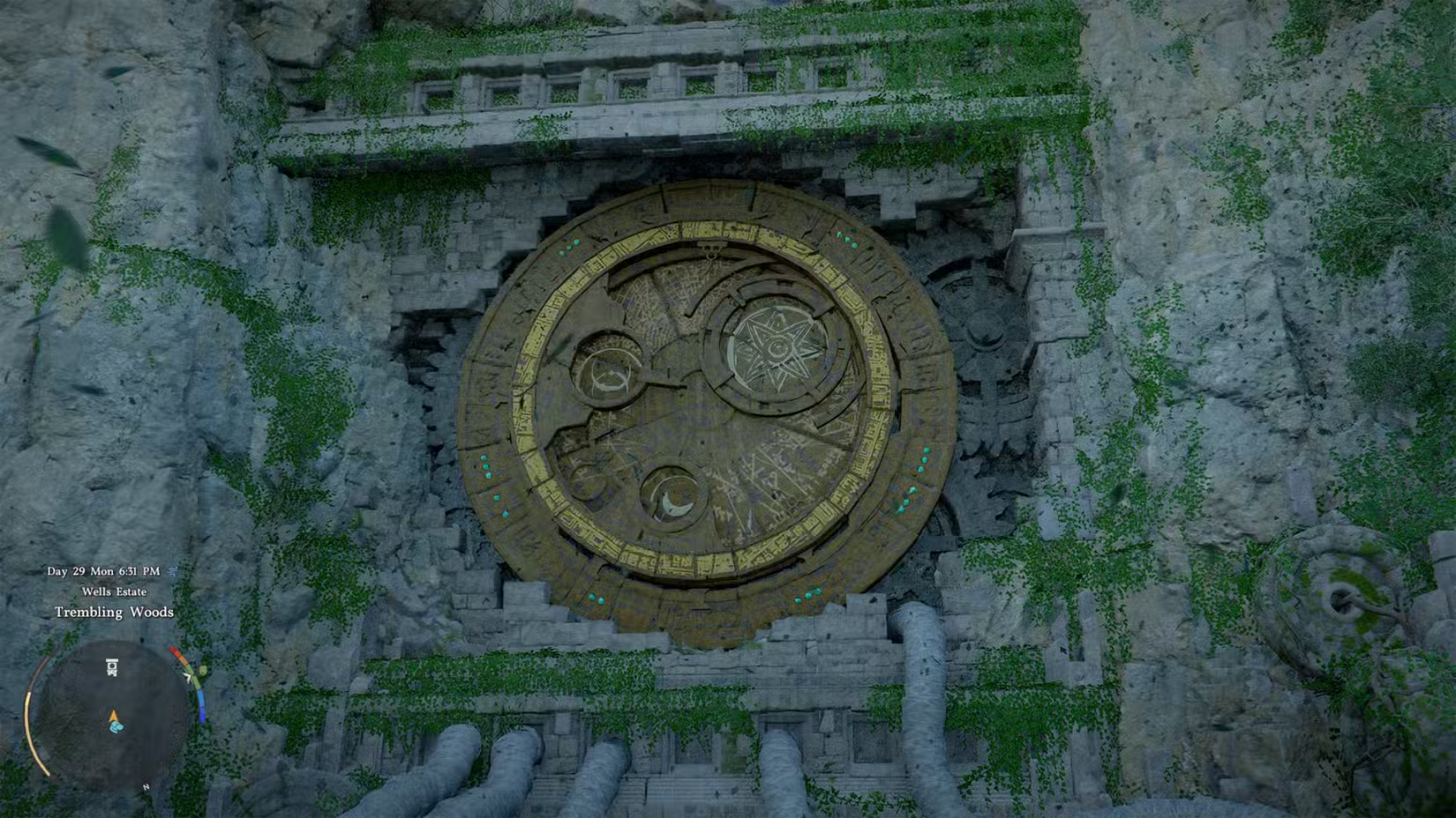 how to solve trembling woods puzzle in crimson desert 1