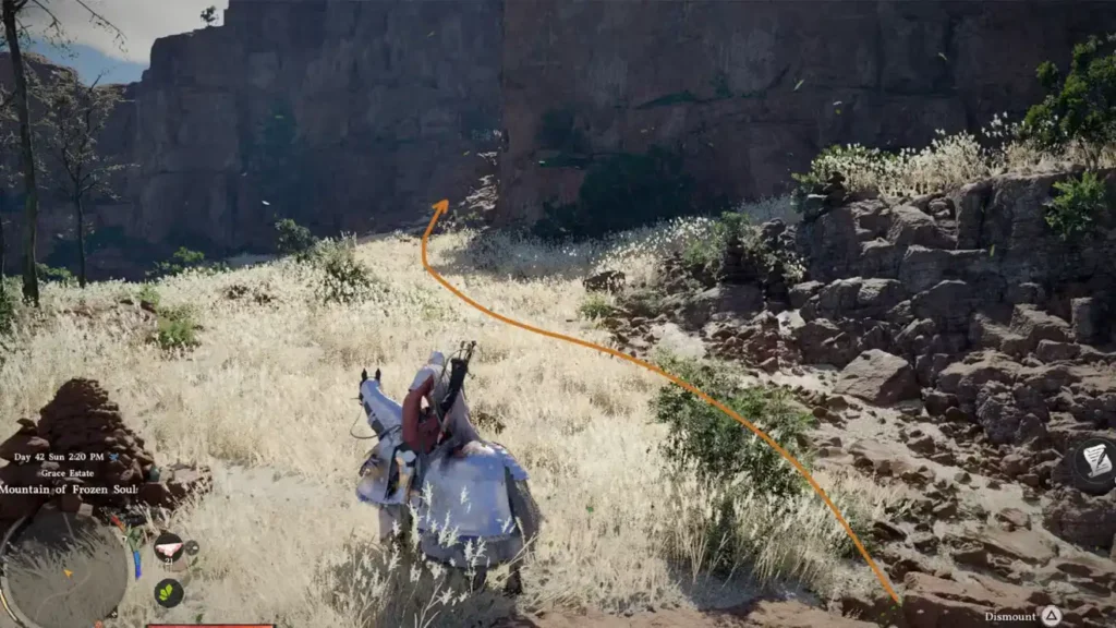 track the devil of the reed field 2 in crimson desert