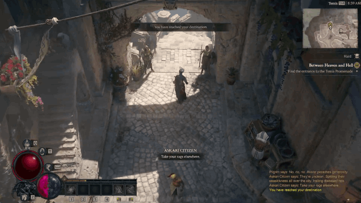 Enter the Temis Promenade